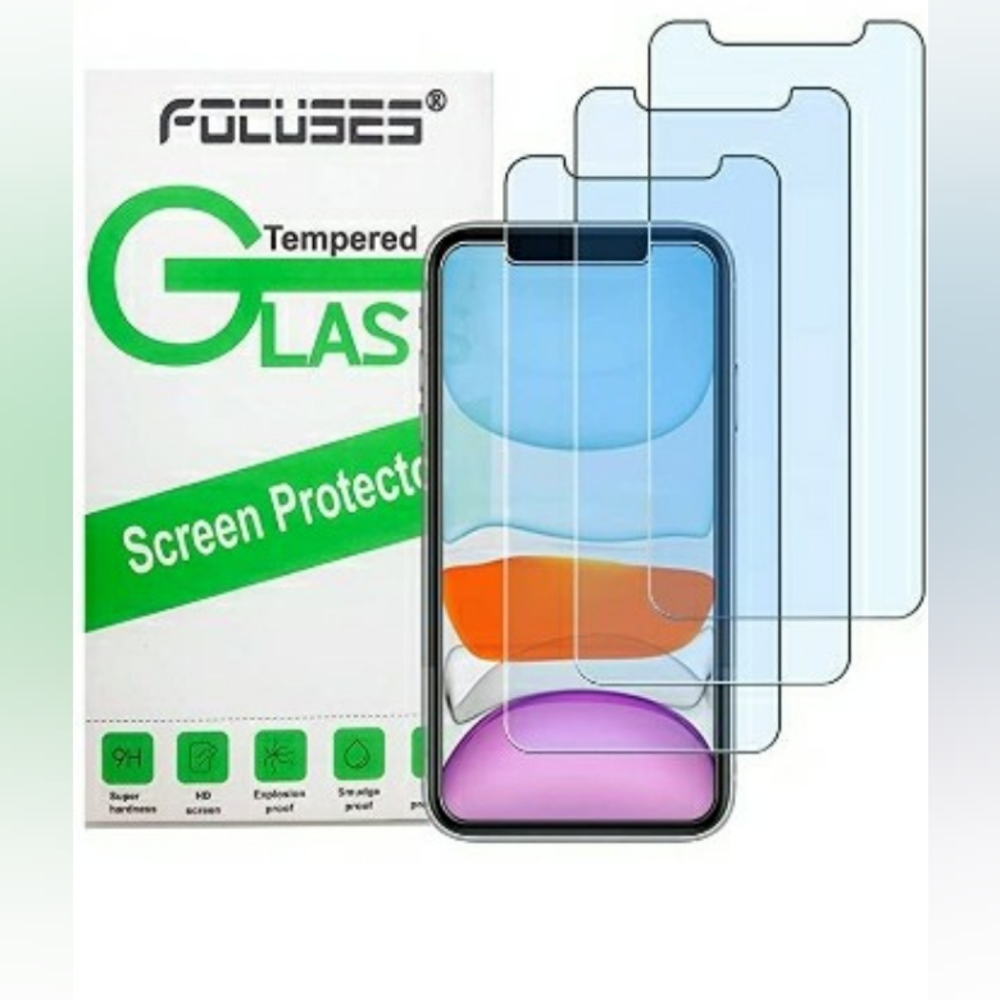 New 3 Pack Focuses Screen Protectors